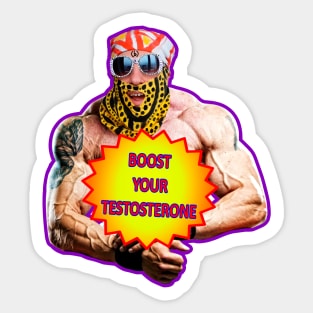 Boost your testosterone Sticker